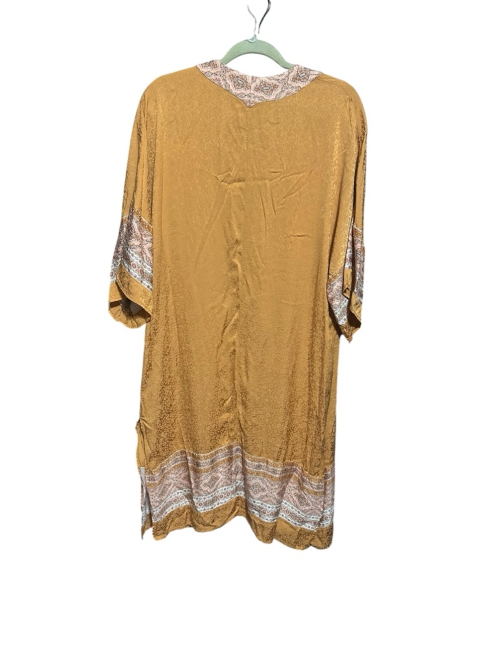 Matilda Jane Good Hart Tinsley Gold Floral Kimono Size M/L - Picture 3 of 8